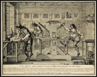 Officina di un incisore