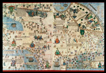 Atlante catalano, 1375 (mappa)