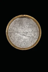 Due globi terrestri e celesti eccezionali, sostenuti da Ercole e Atlante, Augsburg