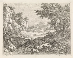 Terreno incolto con fiume
