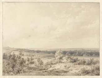Veduta verso Alkmaar dalla duna di Schoorl