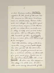 Manoscritto autografo del discorso di vittoria elettorale di Lincoln come Presidente, pronunciato a Washington D.C., dalla finestra della Casa Bianca la sera del 10 novembre