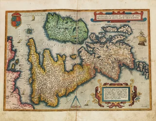 Angliae, Scotiae, et Hiberniae, sive Britannicar: Descrizione delle isole britanniche