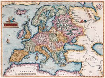 Europae Da: Theatrum Orbis Terrarum, 1579