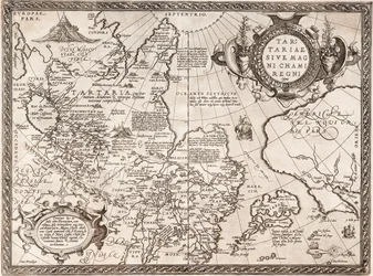 Mappa della Russia Da: Theatrum Orbis Terrarum, 1598