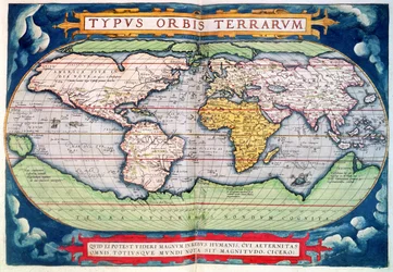 Mappa del mondo: "Typus Orbis Terrarum", da 