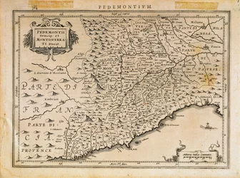 Principato del Piemonte, Ducato di Monferrato, Liguria occidentale e parte della Liguria orientale