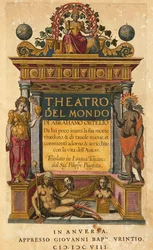 Theatrum orbis terrarum, pagina del titolo dell