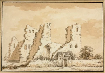 Castello di Altena, vicino a Delft, demolito nel 1572