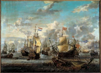 Seconda guerra anglo-neerlandese: La battaglia dei quattro giorni dall