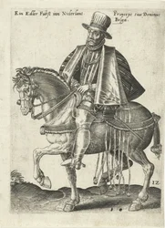 Principe olandese a cavallo