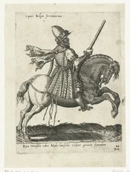 Cavaliere olandese con carabina