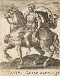 Ottavio Cesare Augusto da Dodici Cesari a Cavallo