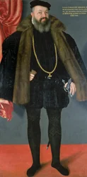 Christoph, Duca di Württemberg (1515-68), figlio di Ulrich I di Württemberg in costume spagnolo