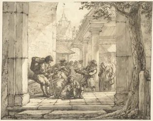 Mercato in una città