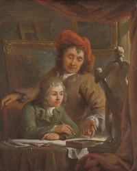 La lezione di disegno