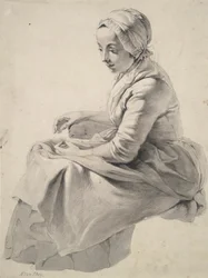 Donna seduta