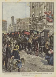 Costumanze popolari, il mercato degli organetti accanto al Duomo nell