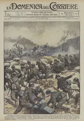 Di giorno e di notte il Comando austriaco gettò contro la nuova linea italiana