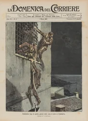Drammatica fuga di quattro galeotti dalla casa di pena di Finalmarina