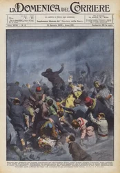 Durante uno spettacolo per ragazzi, organizzato nel cinematografo di una grossa borgata scozzese