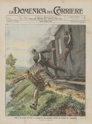 Fuga di un recluso dal treno e il coraggio di due carabinieri gettatisi dai finestrini per raggiungerlo