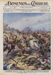 Gli squadroni eritrei alla carica