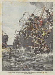 I drammi del mare, lo scontro di due piroscafi presso Marsiglia e l