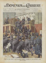 I tumulti alla Camera francese, la lotta fra nazionalisti e socialisti e l
