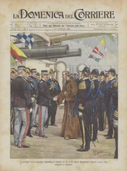 Il ritorno della squadra oceanica a Napoli, il re e un frate missionario reduce dalla Cina