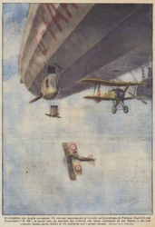 Il dirigibile che lancia aeroplani