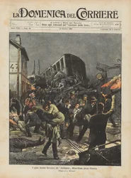 Il grave disastro ferroviario del direttissimo Milano-Roma, presso Piacenza