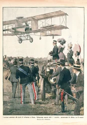 Italia, Il volo di Leo Delagrange, La Domenica del Corriere