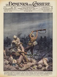 La guerra sulle linee di Tobruk è più che altro notturna, guerra di pattuglie e di pattuglioni