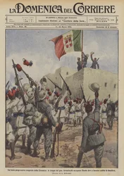 Conquista della Cirenaica, le truppe del gen. Cavaciocchi occupano Slonta
