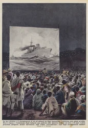 La luce elettrica e il cinematografo, di cui gli abitanti del Tigre ignoravano l