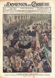 Le grandiose accoglienze di Trieste ai Sovrani