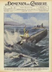 Mentre guidava sul Lago Maggiore, presso Angera, un fuori bordo appena acquistato