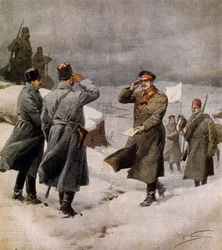 Ripresa della guerra, parlamentare turco che arriva nel campo bulgaro con un messaggio che annuncia la fine dell