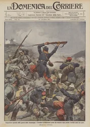 Episodio sanguinoso della guerra nella Champagne, il fortino di Beausejour preso dai francesi