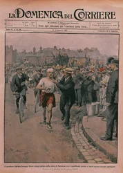 Le Olimpiadi del 1908, copertina di 