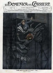 Due donne caddero da un ascensore a Napoli nel 1910