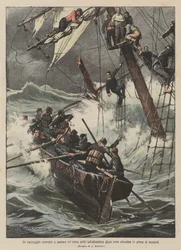 Un equipaggio costretto a passare un