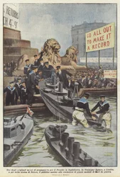 Uno degli originali mezzi di propaganda per il Prestito in Inghilterra