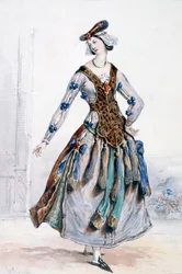 Mademoiselle Sophie, costume per un