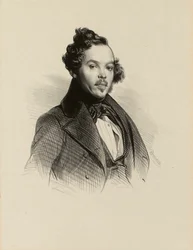 Ritratto di Emilien Desmaisons (1812-1880), disegnatore e litografo. (IFF 65)
