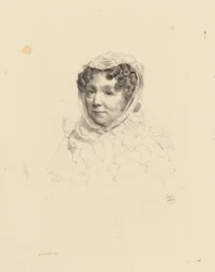 Ritratto di Madame Desforges, cugina di Devéria (IFF 40)