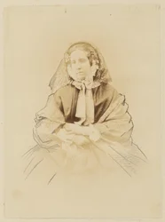 [Ritratto di signora a mezzo busto].