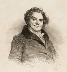 Ritratto di Eugène Vidocq (1775-1857), avventuriero e capo della polizia di sicurezza.