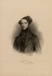 Ritratto del compositore Theodor Döhler 1814-1856